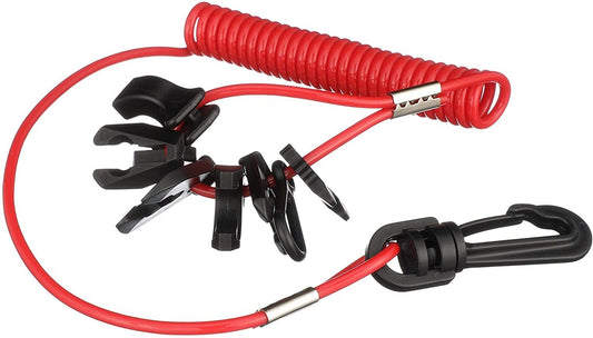 Seachoice 11671 - Replacement Lanyard With 7 key for kill Switch
