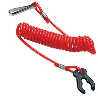 Seachoice 11691 - Replacement Coil Lanyard For Kill Switch