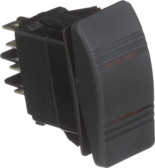 Seachoice 12981 - Contura Rocker Switch Illuminated, 3 Pos: ON-OFF-ON 
