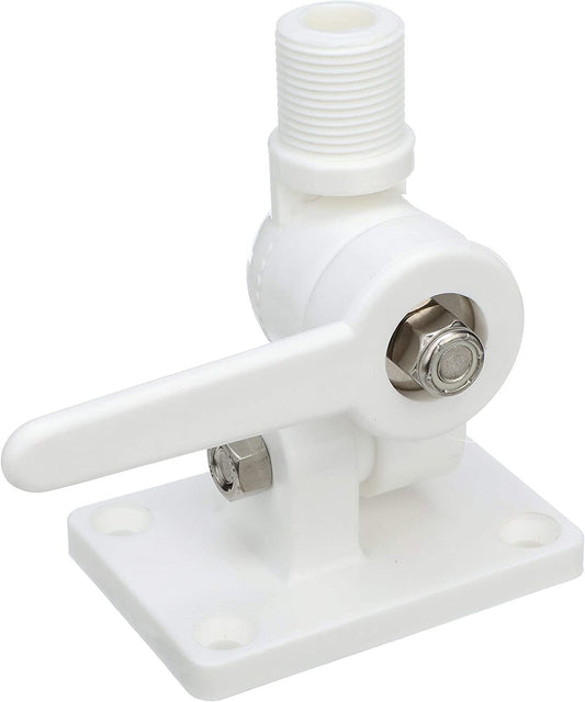 Seachoice 19501 - Nylon Antenna Ratchet Mount, White