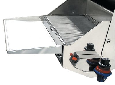 Magma 214-A10902 - Stainless Steel Serving Shelf With Removable Cutting Board, 17-1/4" x 7-1/2"