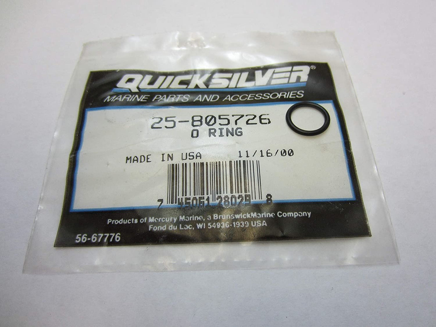 Quicksilver 25-805726 -  O-Ring