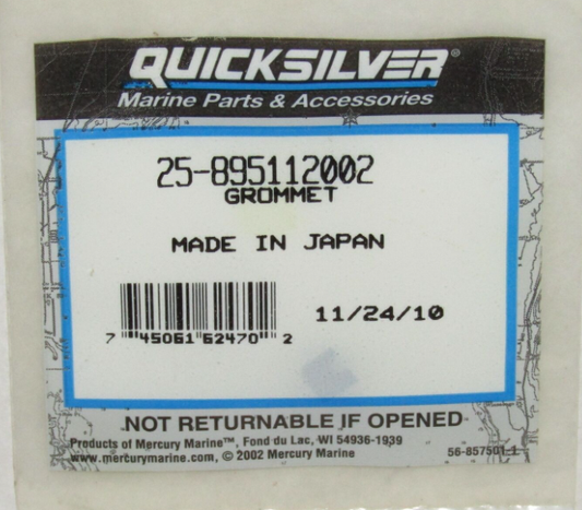 Quicksilver 25-895112002 - Grommet