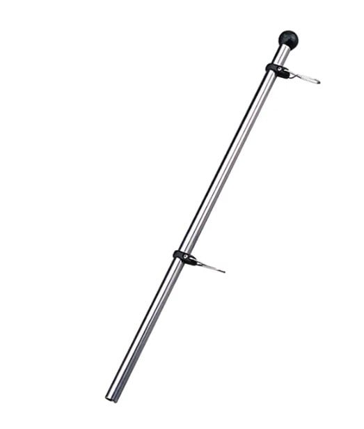 SeaDog Line 328114 - Adjustable 30" Bow Form Flagpole