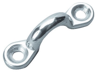 SEA DOG LINE -  354-0812421 CHROME ZINC PAD EYE  5/CD