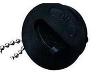 Seadog line 354-3570941 - Deck Fill, Cap, Black, (Waste)