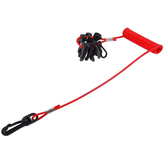 Sea-Dog Line 354-4204961 - Kill Switch 10 Key Universal Lanyard