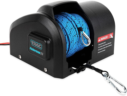 Trac Outdoor 452-69002 - Fisherman 25 Electric Anchor Winch - T10108G3