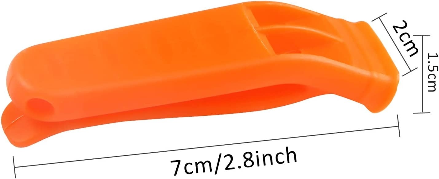 Seachoice 46010 - Whistle-Orange Plastic - Bulk