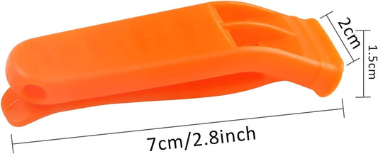 Seachoice 46010 - Whistle-Orange Plastic - Bulk