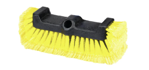 Sea-Dog line 354-4910801 - 3-Sided Bristle Brush, Medium, Yellow
