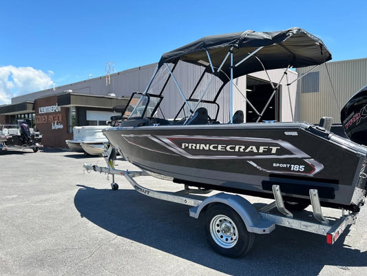 PRINCECRAFT SPORT 185 BLACK 2024 (Trailer Included!)