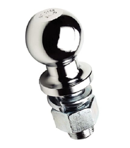 Seachoice 51301 - Chrome Plated, Steel, Trailer, Coupler Ball, 1-7/8''