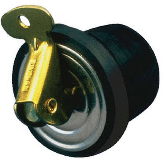 SEADOG LINE 520095-1 - BRASS/NEOPRENE BAITWELL PLUG 7/8