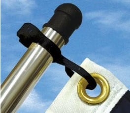 Taylor 57925 - Charlevoix Flag Clips (Sold in Pairs)