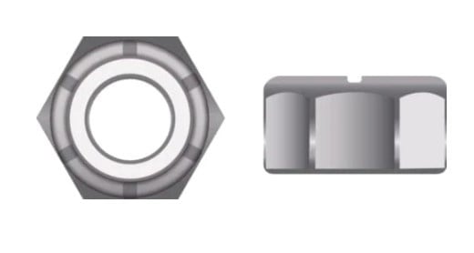 SEACHOICE -  NYLON INSERT LOCKNUT 1/4-20 B-183
