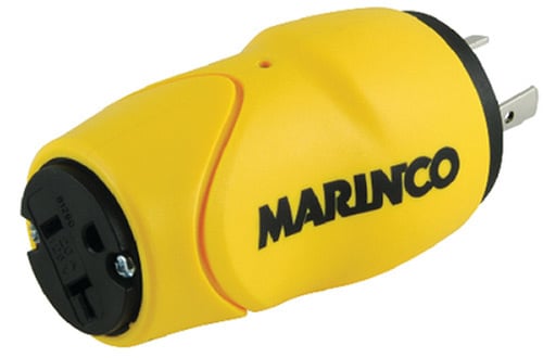 Marinco S2015 - Straight Adapter Dock Side Male