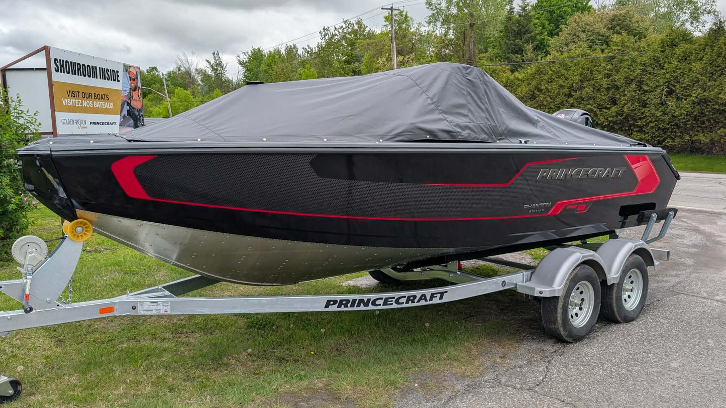 Princecraft Sport 188 Phantom Edition (2026) + Mercury® 150HP EFI 4-stroke (Trailer included)