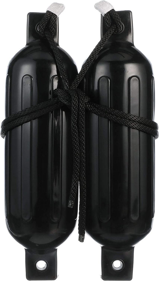 Seachoice 79261 - Fender Kit, Twin Eye, Black, 5.5''X20''