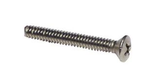 Seachoice B693 - Stainless Steel Phillips Machine Screw Oval Head 8-32 x 1”