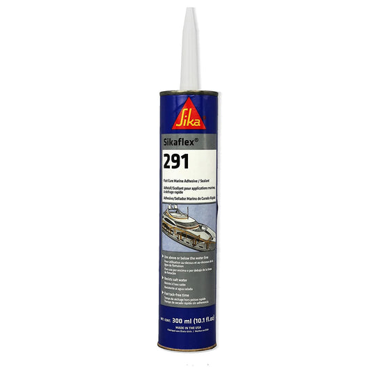 SIKA FLEX - 884-291BK 291 MARINE POLYURETHANE ADHESIVE/SEALANT BLACK 11 OZ CARTRIDGE