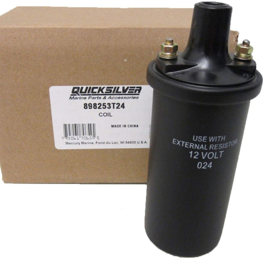 Quicksilver 898253T24 - Coil Uses External Resistor
