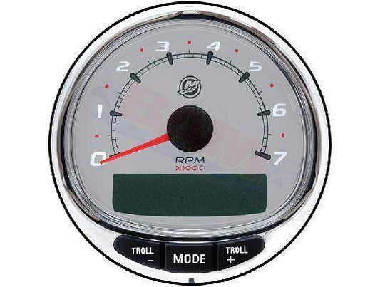 Tachometer Kit, 7000 rpm, Gray Mercury-Mercruise 8M0135645