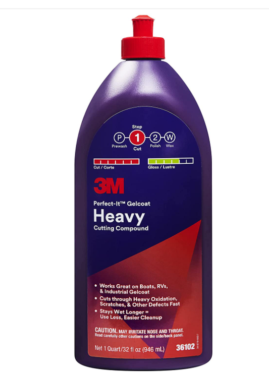 3M - Perfect-it Gelcoat, Heavy Cutting Compound