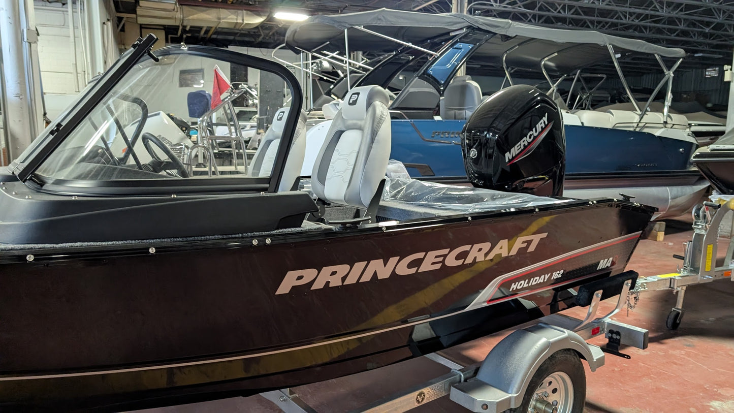 PRINCECRAFT HOLIDAY® 162 DLX WS MAX (2026) | Powered by Mercury 75HP ELPT CT