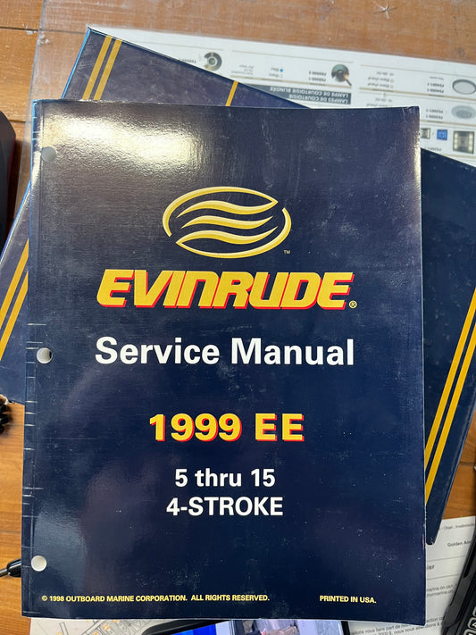 Johnson Evinrude 1999 EE Service Manual 5 THRU 15 4-STROKE