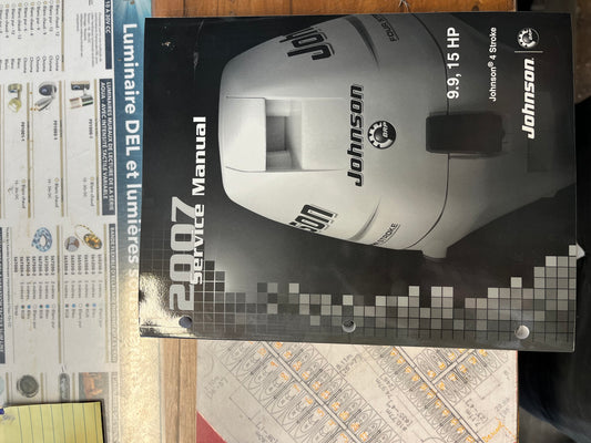 Johnson SERVICE MANUAL 2007 5007221