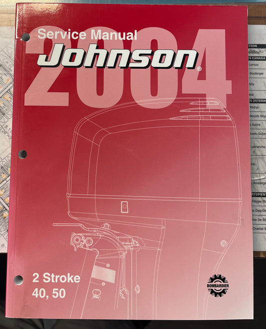 JOHNSON SERVICE MANUAL 2 STROKE P/N 5005640