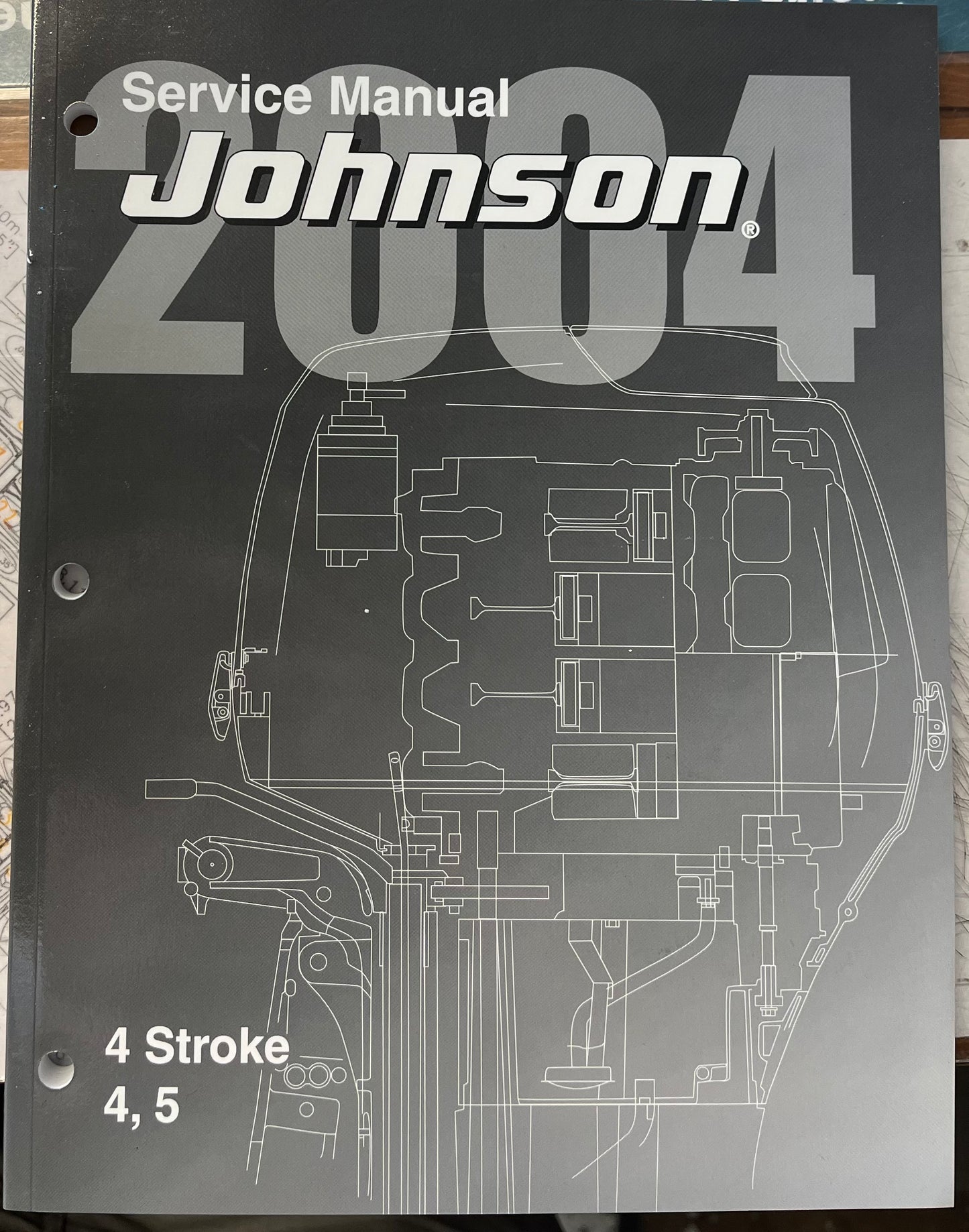 JOHNSON SERVICE MANUAL 4 STROKE P/N 5005653