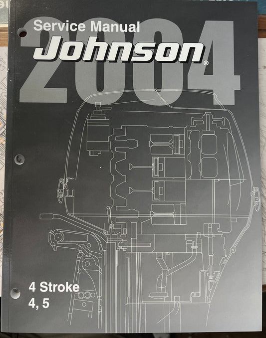 JOHNSON SERVICE MANUAL 4 STROKE P/N 5005653
