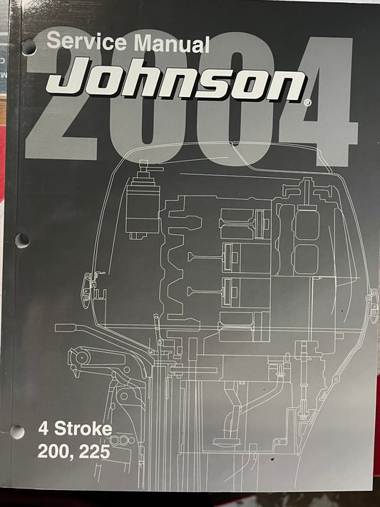 JOHNSON SERVICE MANUAL 4 STROKE P/N 5005663