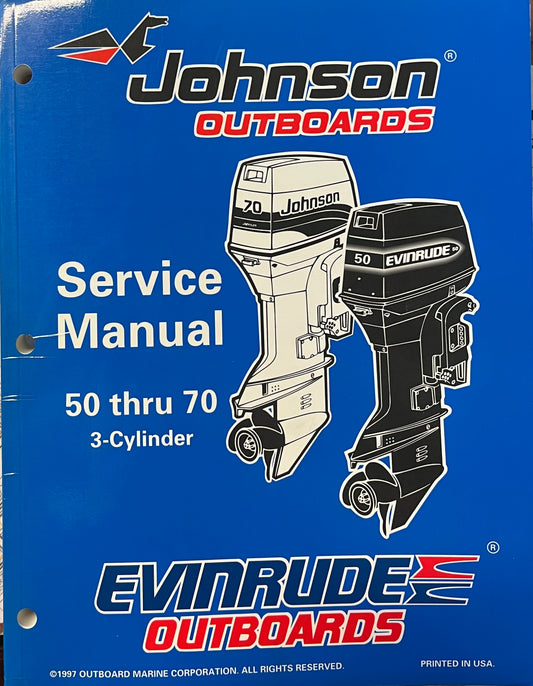 JOHNSON Evinrude Service Manual P/N 520208
