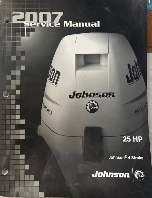 JOHNSON SERVICE MANUAL 4 STROKE P/N 5007223