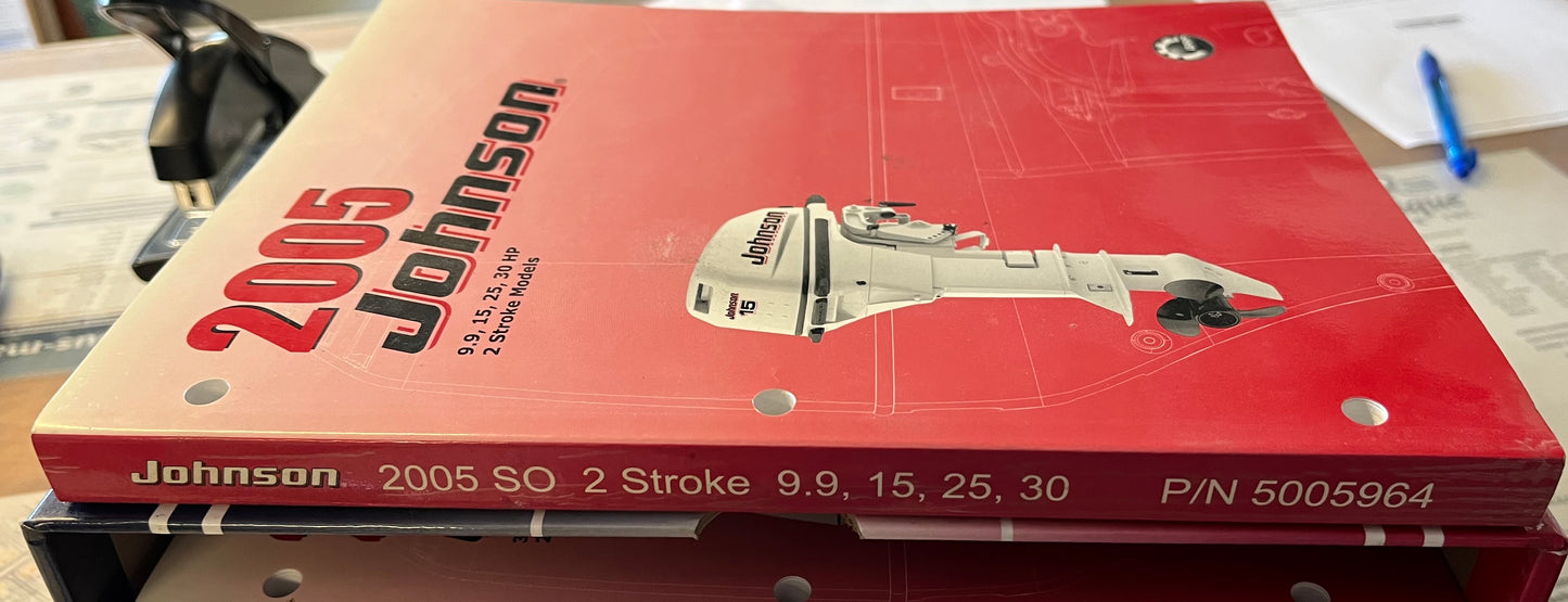 JOHNSON Service Manual SO 2 STROKE P/N 5005964
