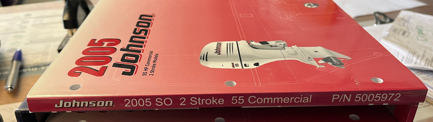 JOHNSON Service Manual SO 2 STROKE P/N 5005972