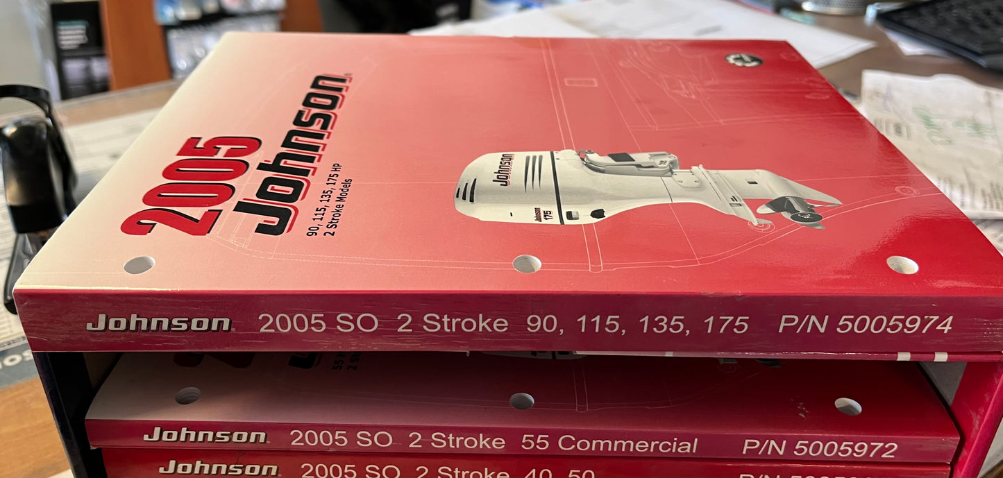 JOHNSON Service Manual SO 2 STROKE P/N 5005974