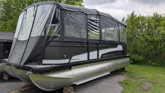 Princecraft Vectra 21 RL (2026) – Charcoal + White | Powered by Mercury 115 EXLPT PRO XS CT | sport package + camper top