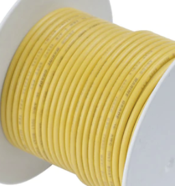 Ancor Marine Grade 115905 - Tinned Battery Cable, Yellow