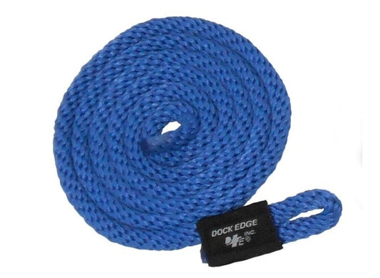 Dock Edge 91569 - Pro Fender Line, 3/8''x5', Navy Blue
