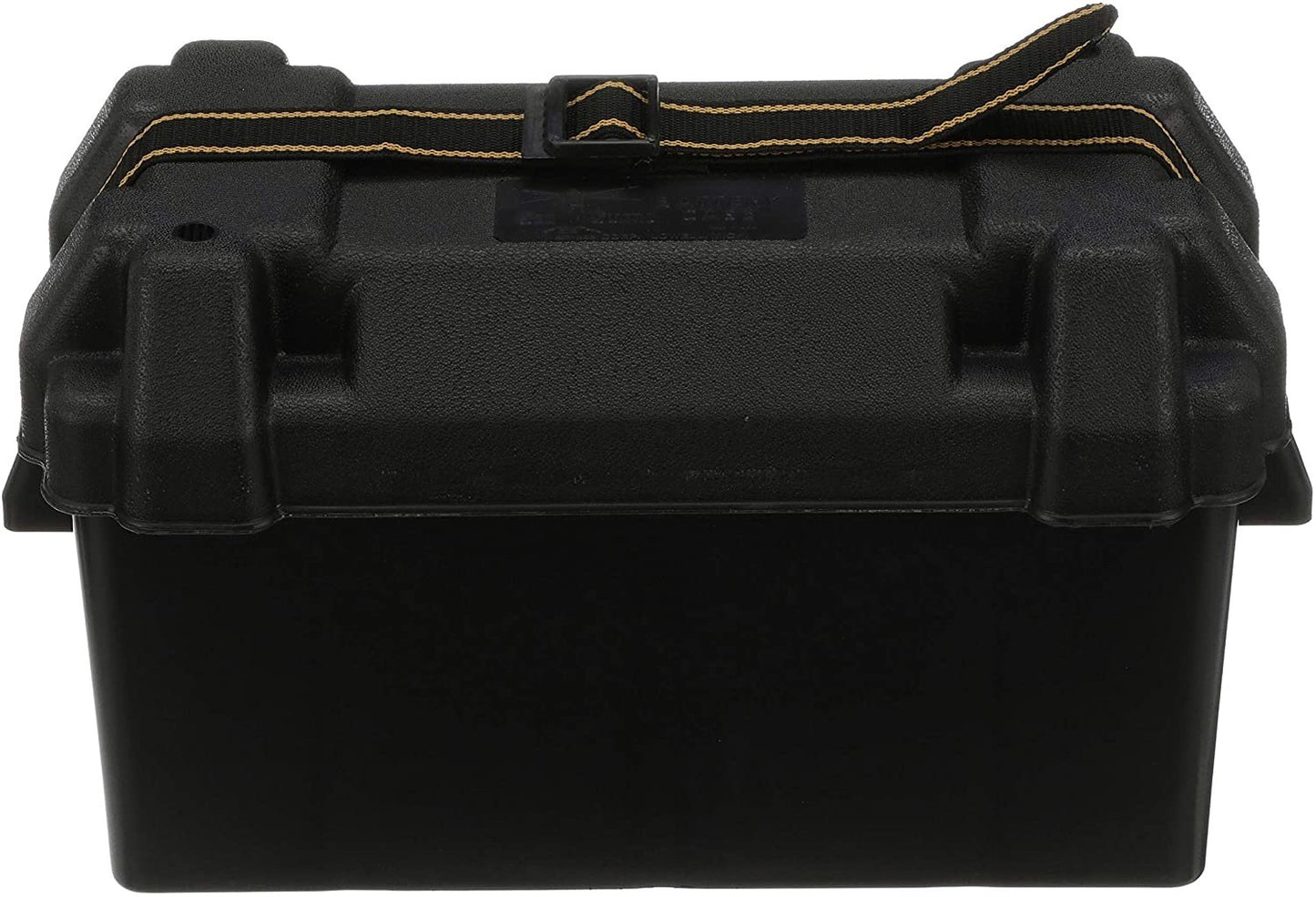 Attwood - Large Battery Box, Black, Vented , Fits Group 29/31
