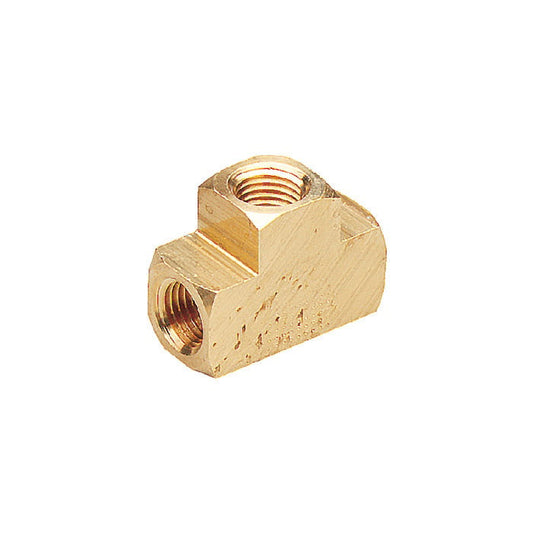 SEACHOICE - 50-20891 BRASS TEE - 1/4 FEMALE THREAD