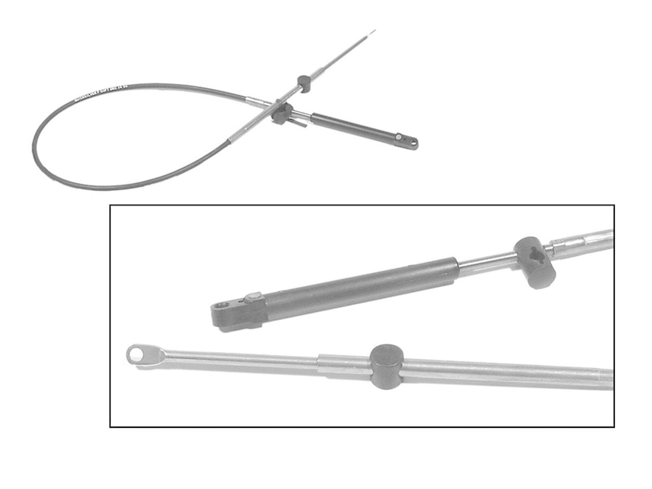MERCURY 8M0085947 - CABLE Trottle/Shift - GEN1, 18FT