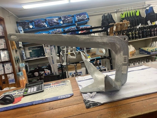 Seachoice 41680 - Hot Dipped Galvanized Claw Anchor, 22Lbs