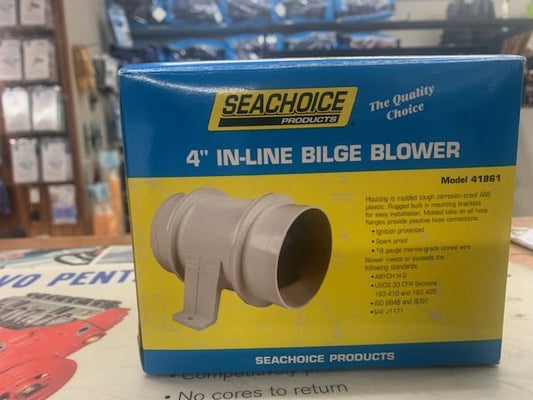 Seachoice 41861 - In-Line Bilge Blower 4”