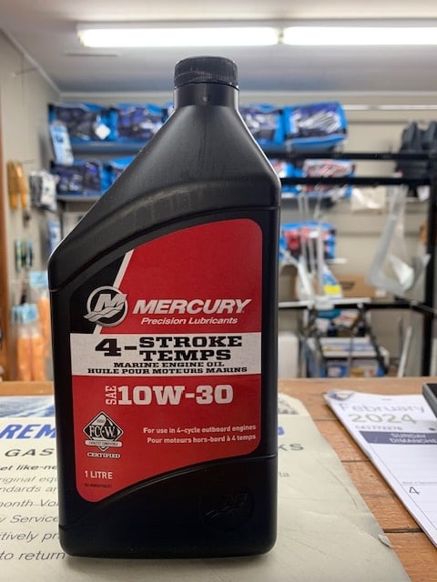 Mercury - 10W-30 4T Marine Engine Oil