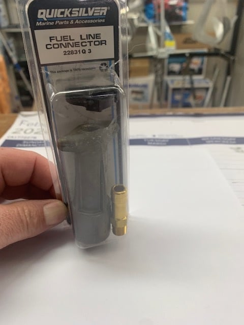 QUICKSILVER - FUEL LINE CONNECTOR 22831Q3